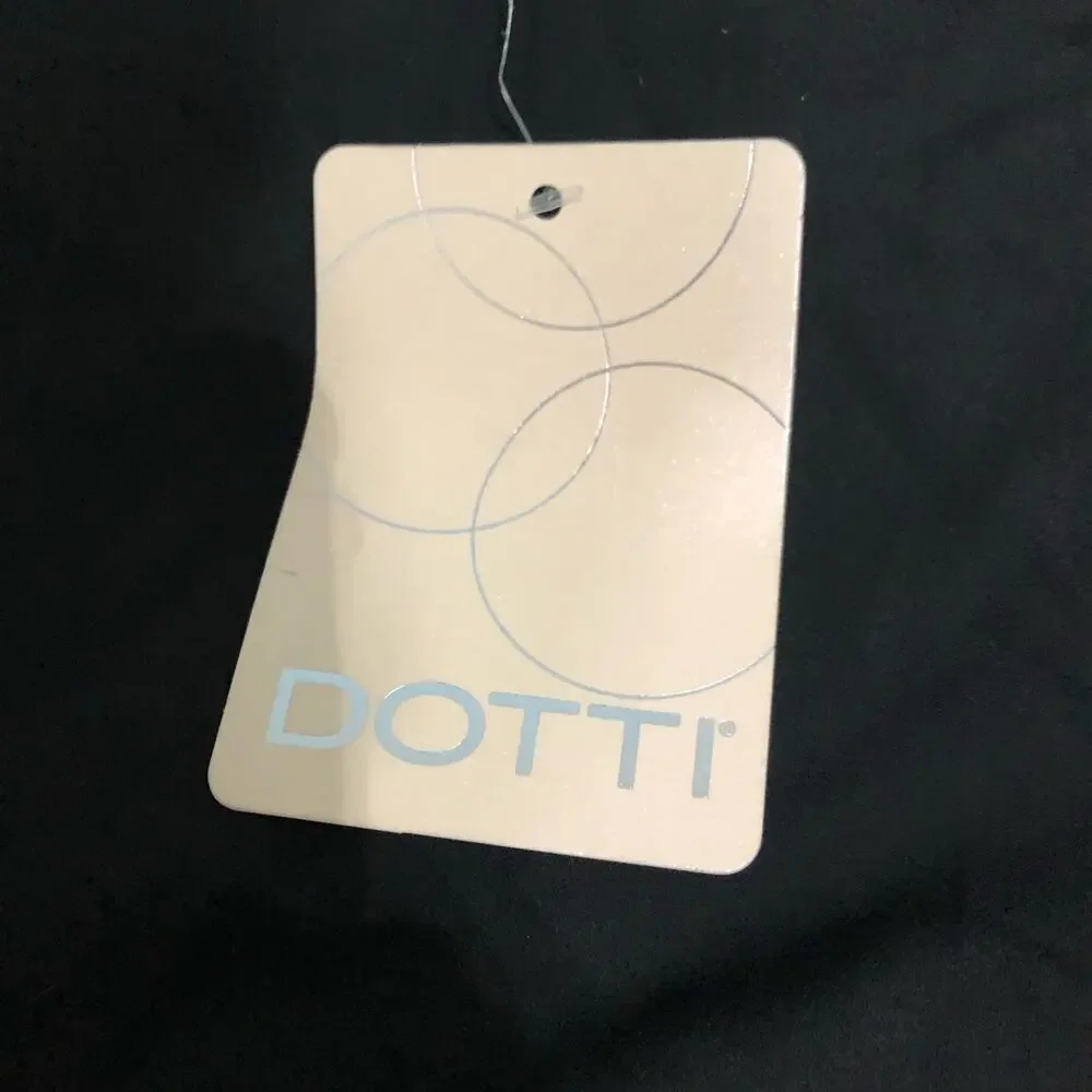 Dotti Black Sheer‎ Chiffon Tie Front Wrap Shrug Cover Up DTSSC100 One Size NEW